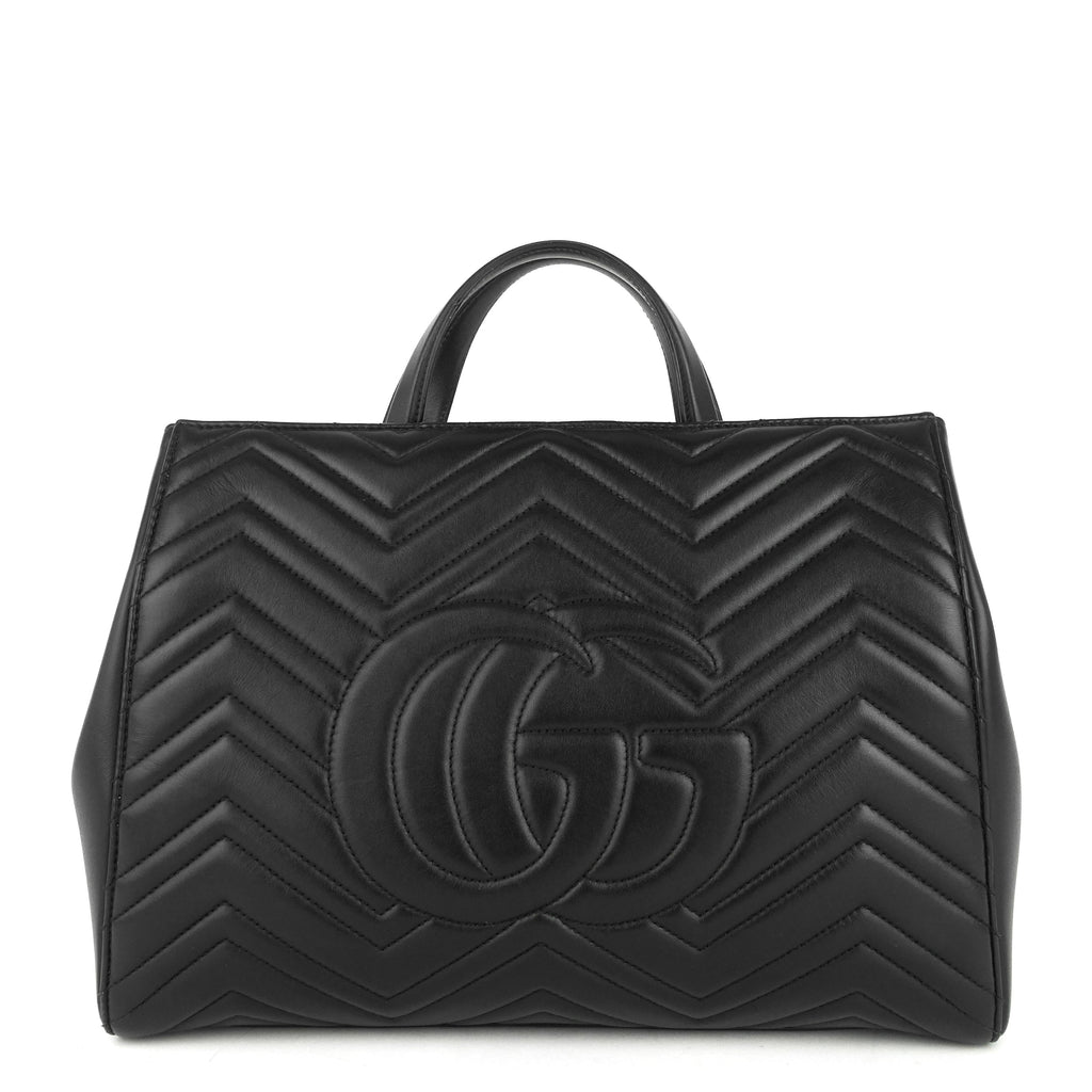 Gucci Marmont Medium Matelass� Calfskin Tote Bag