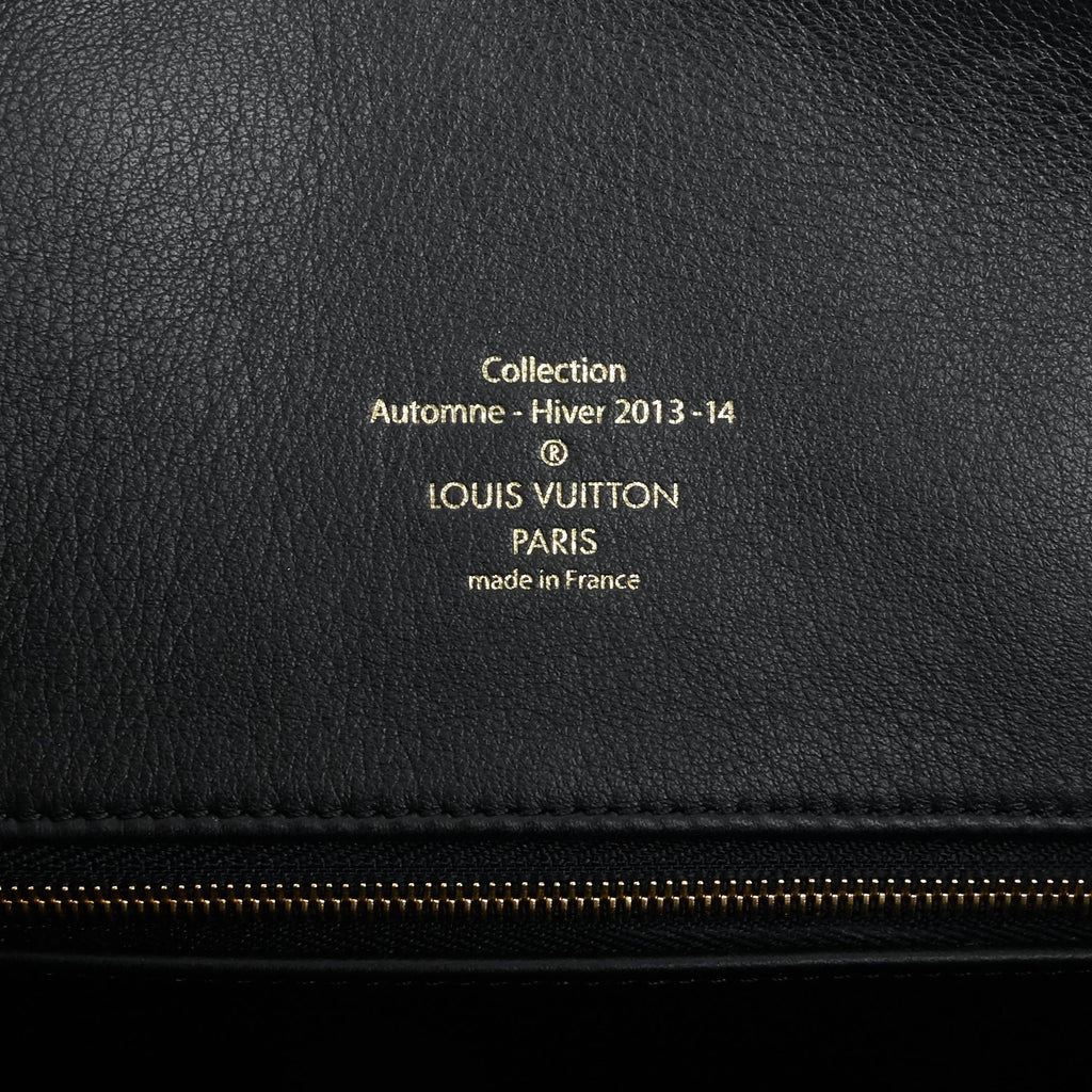 Louis Vuitto Cuir Boudoir Lockit Leather Chain Tote Bag