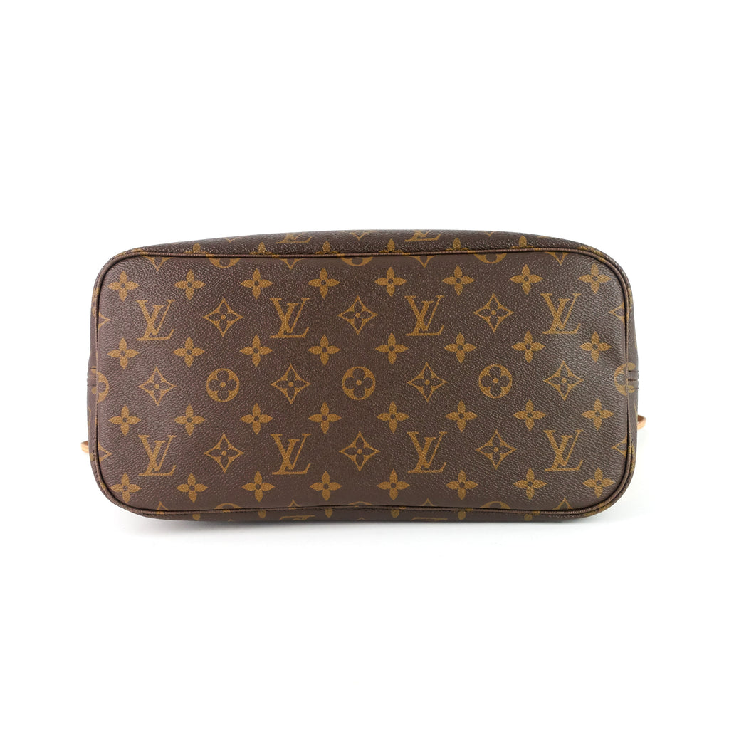 Louis Vuitto Neverfull MM Monogram Canvas Tote Bag