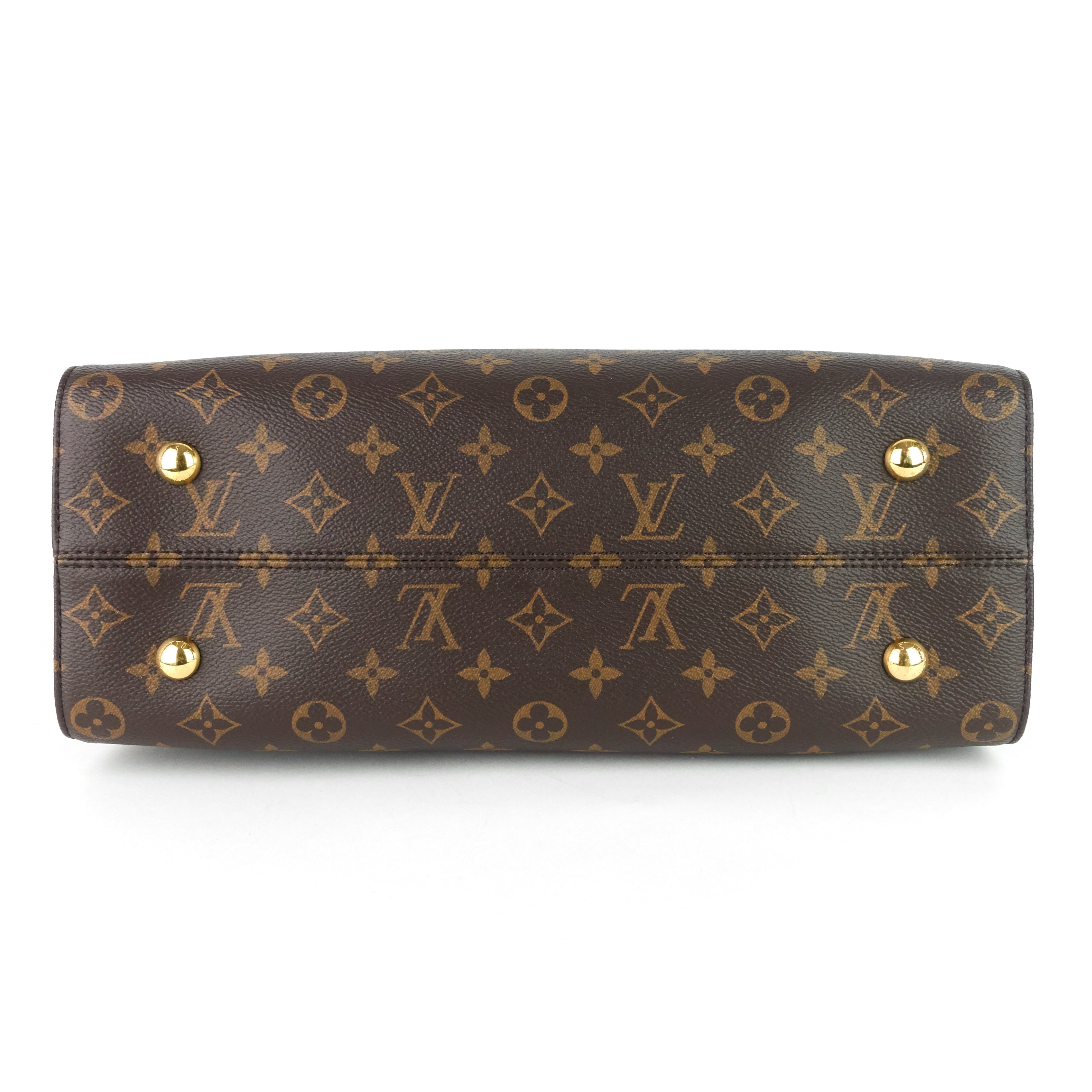Louis Vuitto Tuileries Monogram Canvas Top Handle Tote Bag