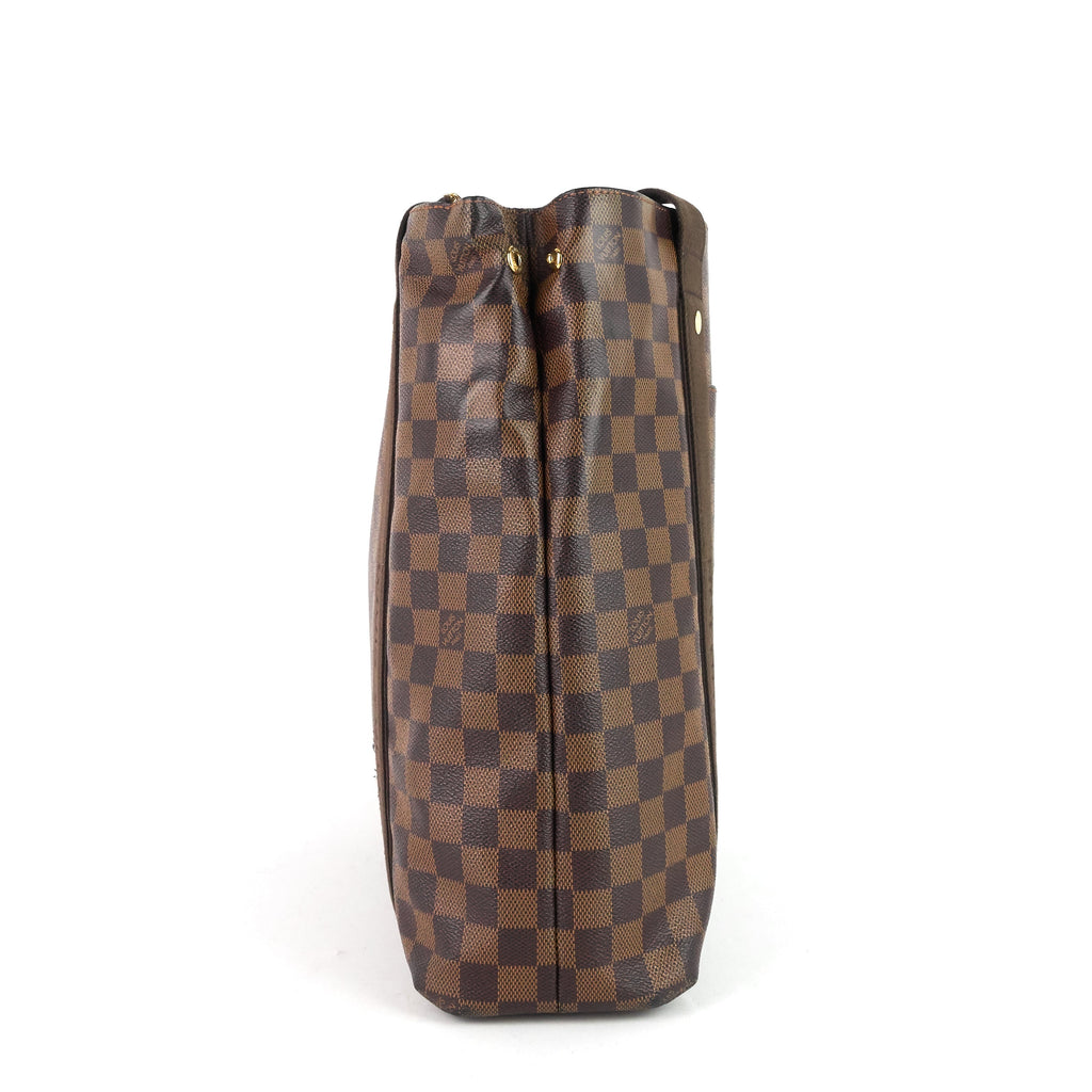 Louis Vuitto Cabas Beaubourg Damier Ebene Canvas Tote Bag
