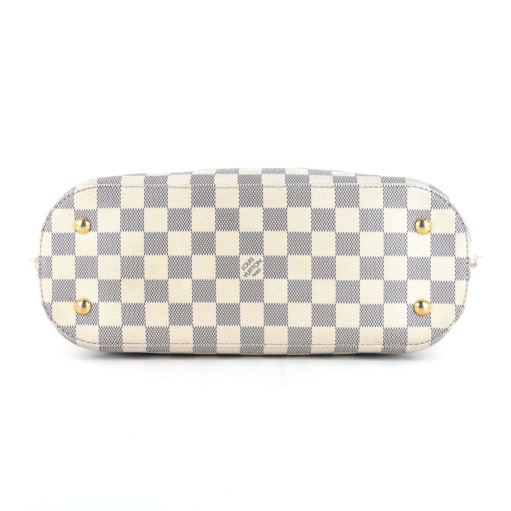 Louis Vuitto Girolata Damier Azur Canvas Tote Bag