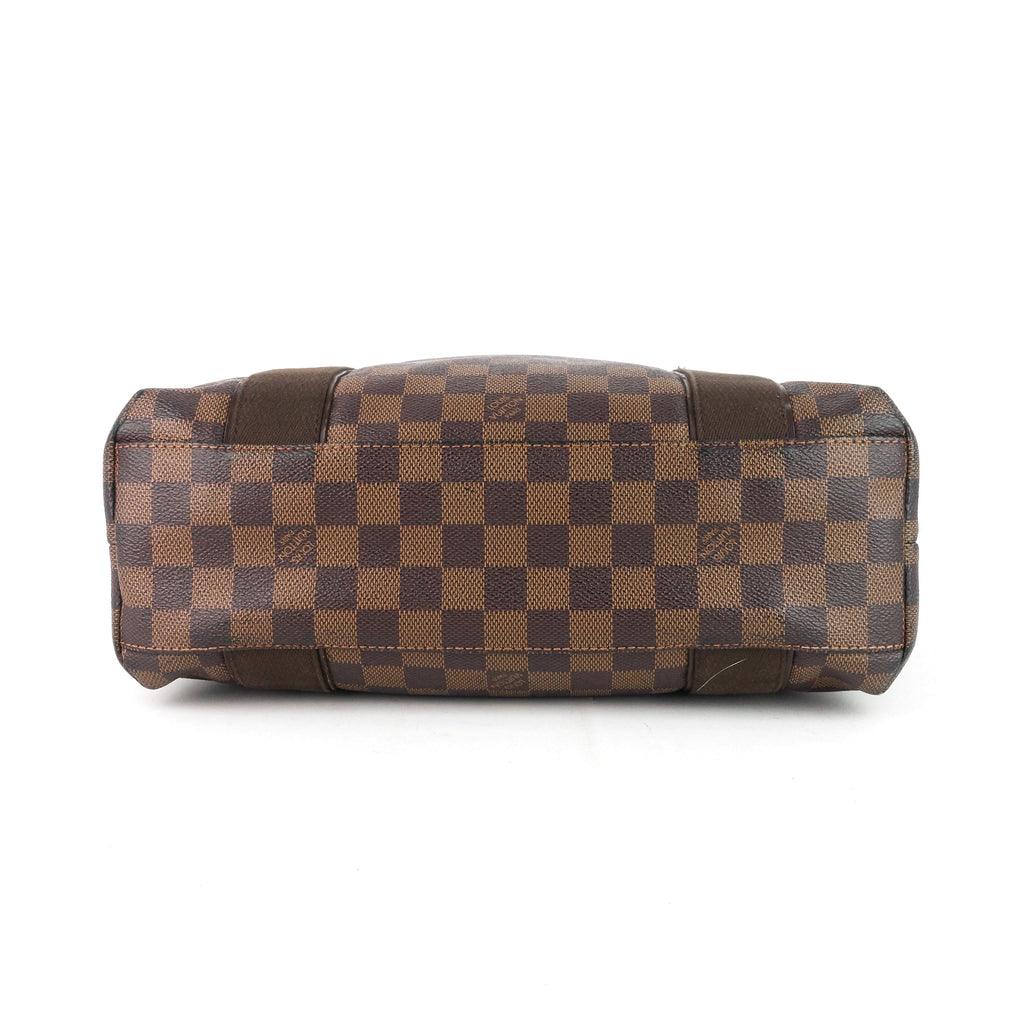 Louis Vuitto Cabas Beaubourg Damier Ebene Canvas Tote Bag