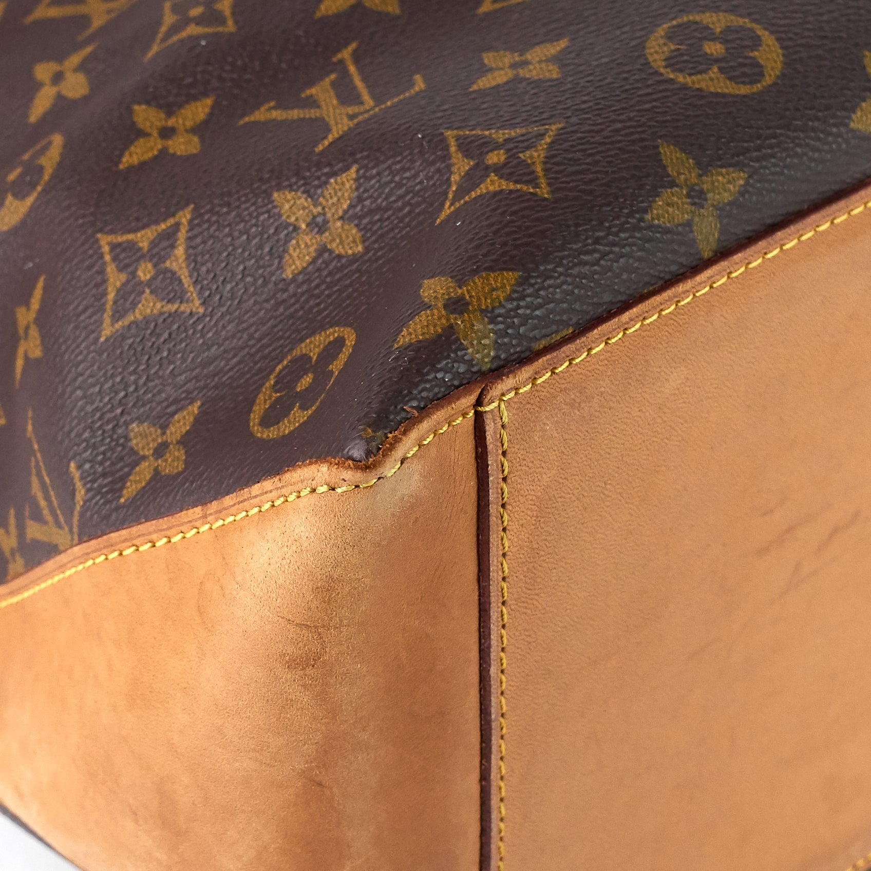 Louis Vuitto Cabas Alto Monogram Canvas Tote Bag