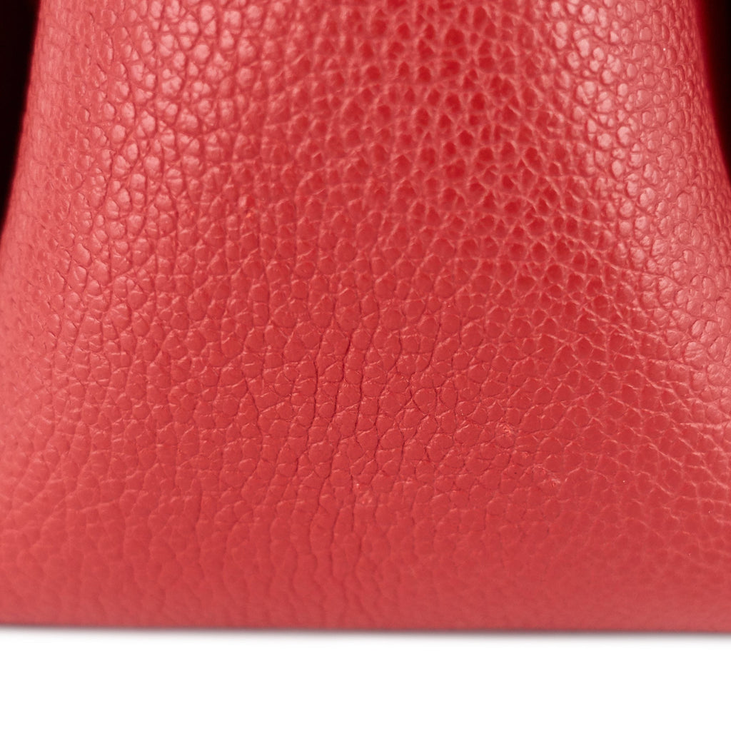 Louis Vuitto Surène MM Monogram Canvas and Calfskin Leather Tote Bag