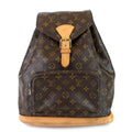 Louis Vuitto Montsouris GM Monogram Canvas Backpack Bag