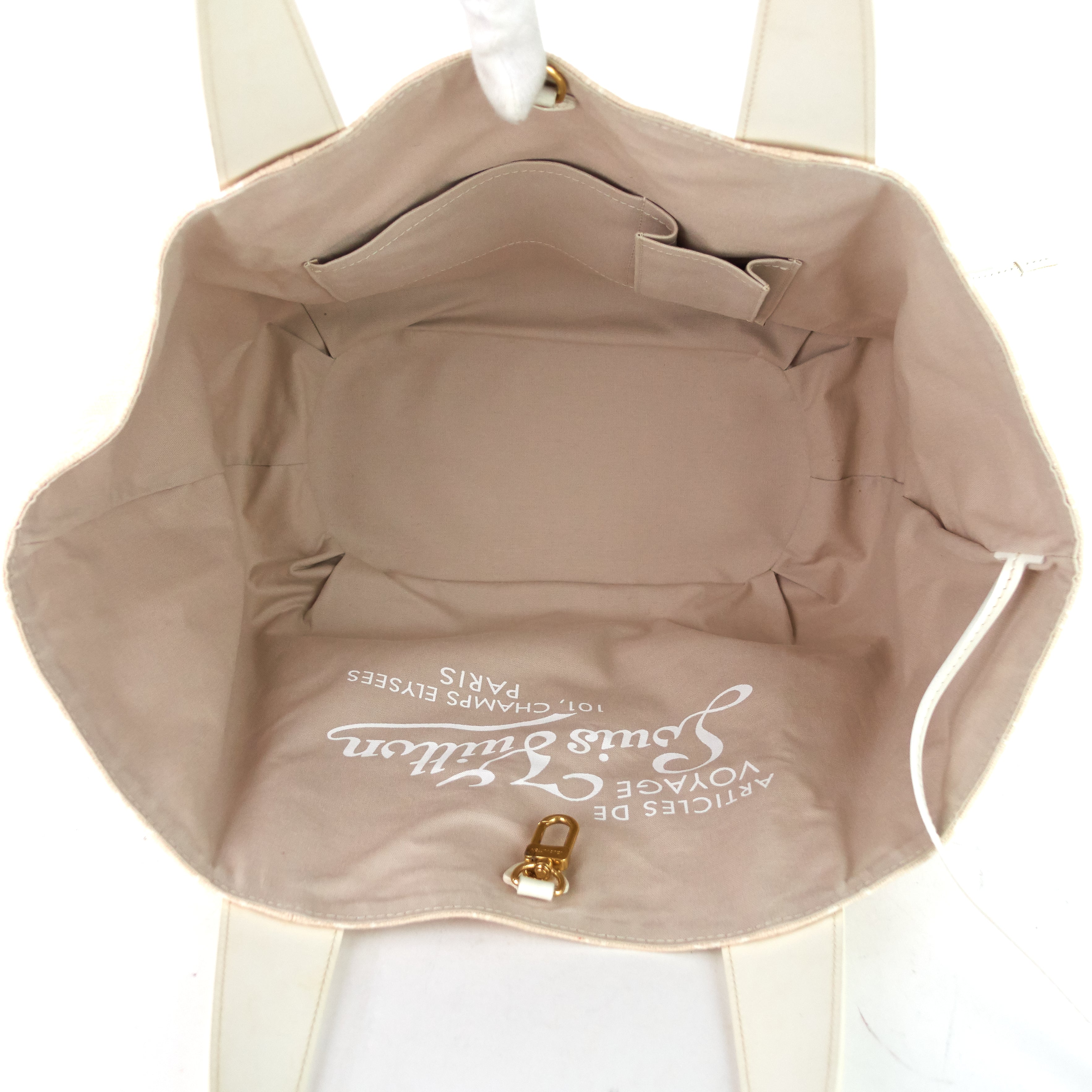 Louis Vuitto Cabas Ipanema GM Sable Monogram Canvas Tote Bag