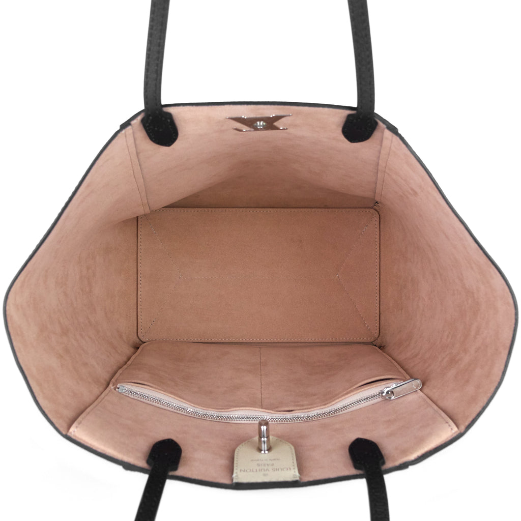 Louis Vuitto LockMe Cabas Calfskin Leather Tote Bag