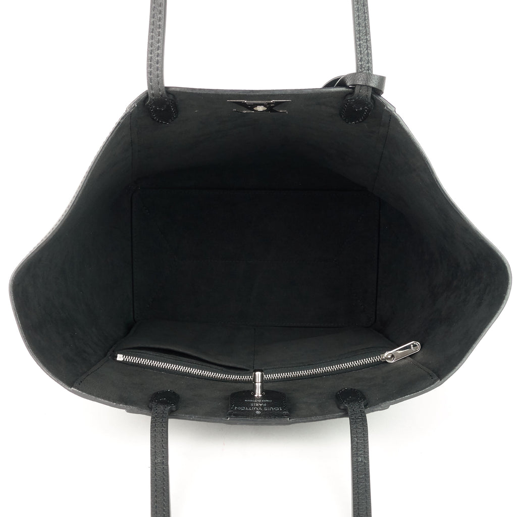 Louis Vuitto LockMe Cabas Calfskin Leather Tote Bag