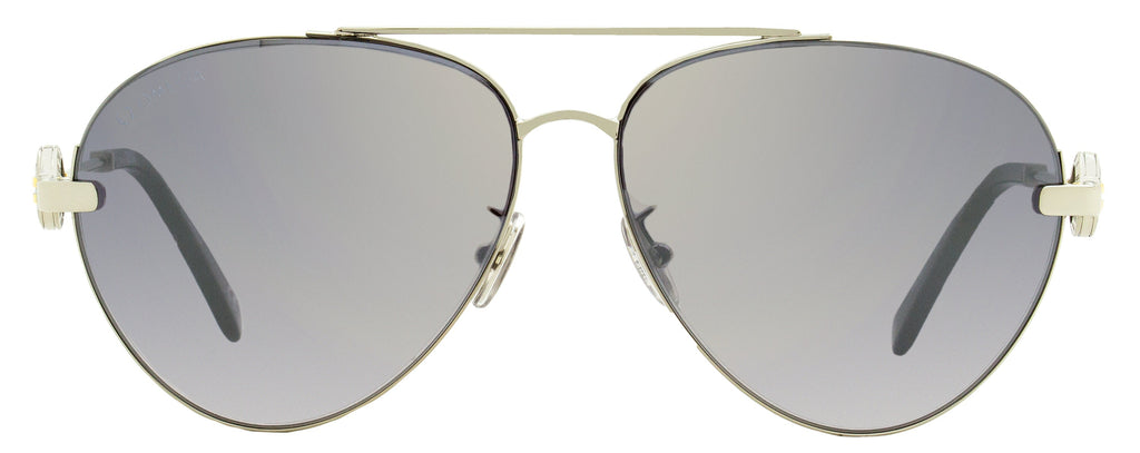 Omega Pilot Sunglasses OM0031H 18C Rhodium/Black 61mm