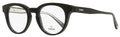 Omega Pantos Eyeglasses OM5003H 001 Black/Crystal 52mm 5003 Black Crystal