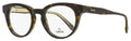 Omega Pantos Eyeglasses OM5003H 052 Dark Havana/Crystal 52mm 5003 Dark Havana Crystal