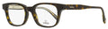 Omega Rectangular Eyeglasses OM5004H 052 Dark Havana/Crystal 52mm 5004 Dark Havana Crystal
