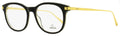 Omega Pantos Eyeglasses OM5013 005 Black/Gold 53mm Black Gold