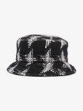 Chanel Bucket Hat Black / White Cotton Medium