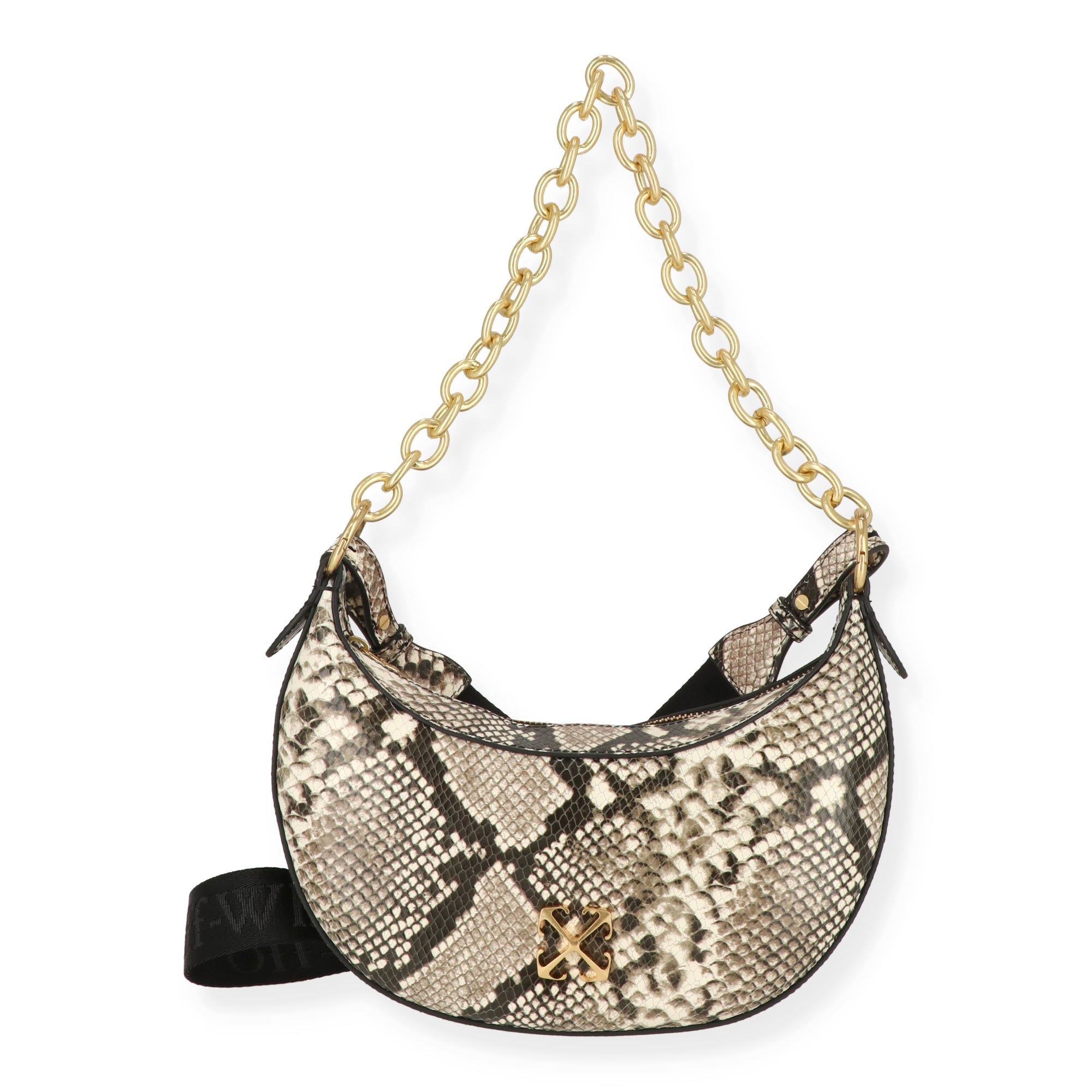 Off White Womens Animal Print Handbag