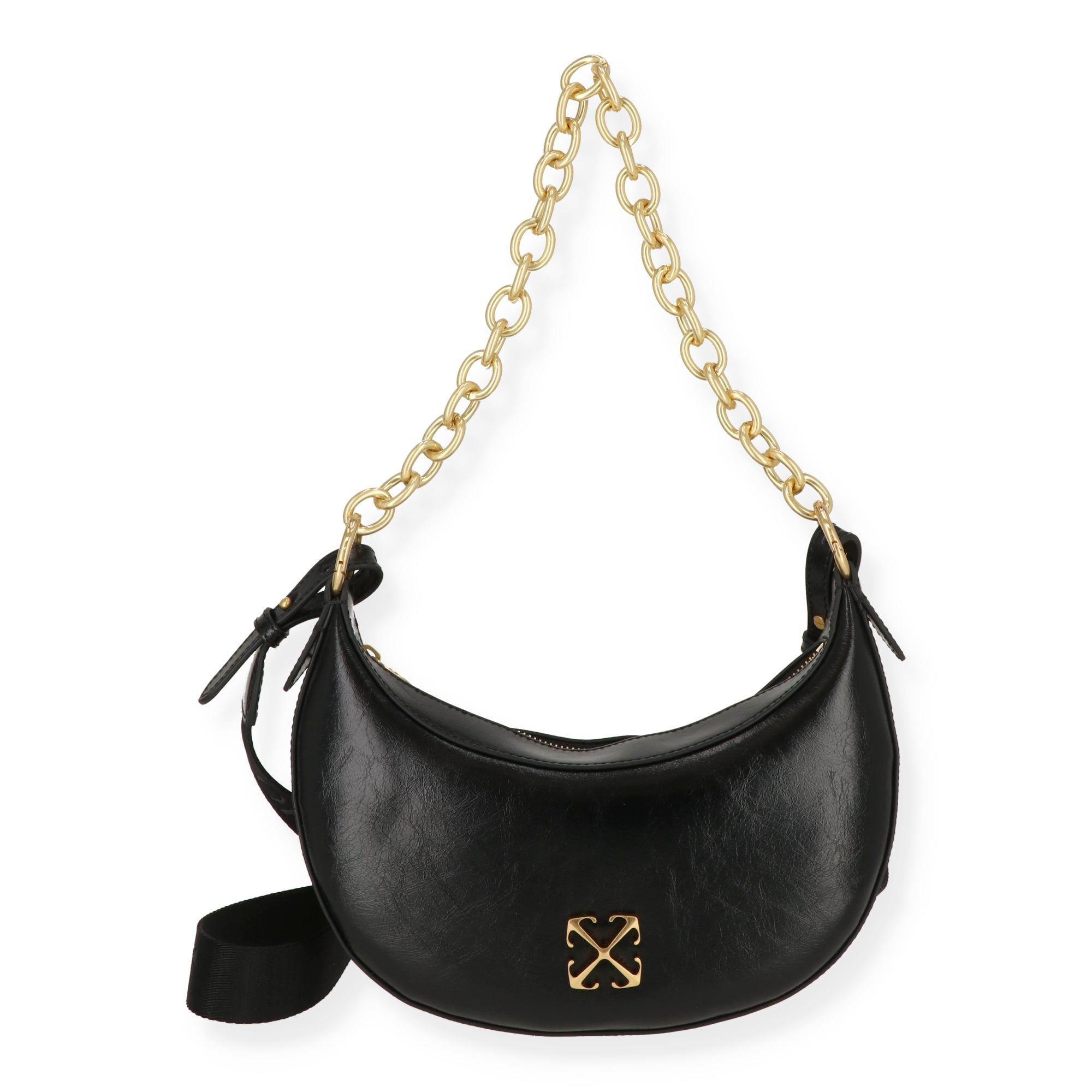 Off White Womens Black Handbag