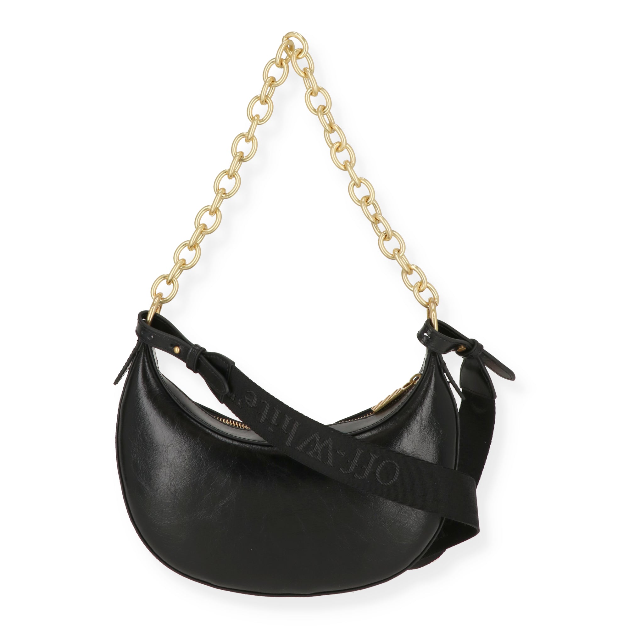 Off White Womens Black Handbag
