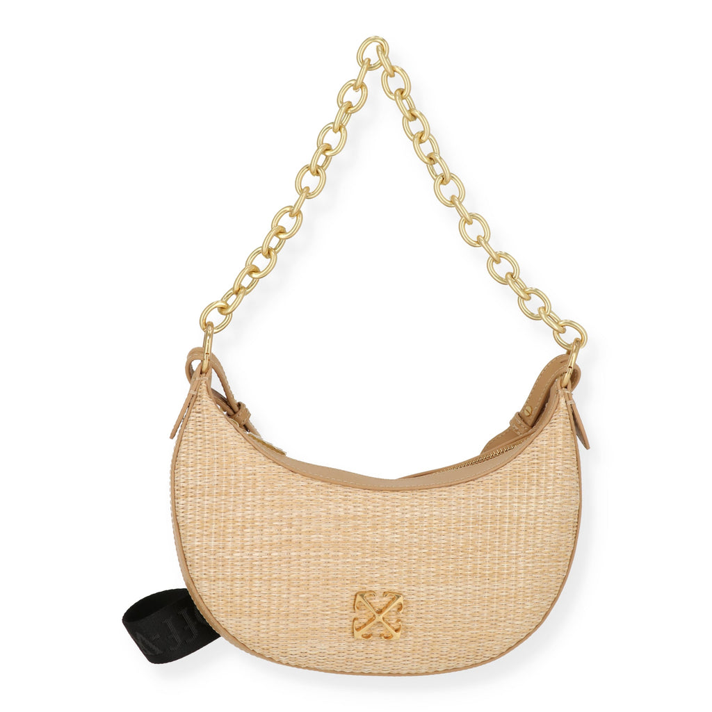 Off White Womens Natural Handbag