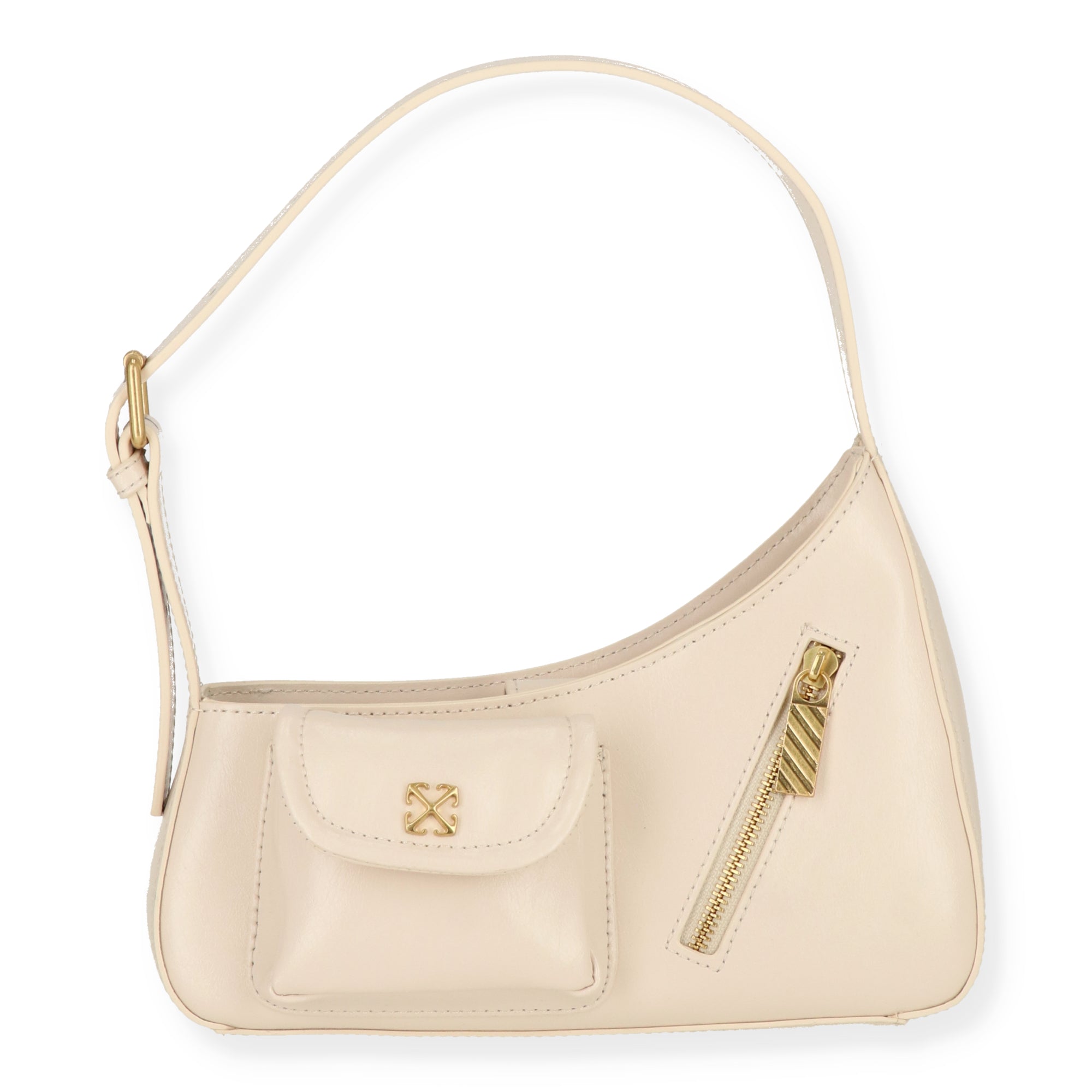 Off White Womens Cream Handbag