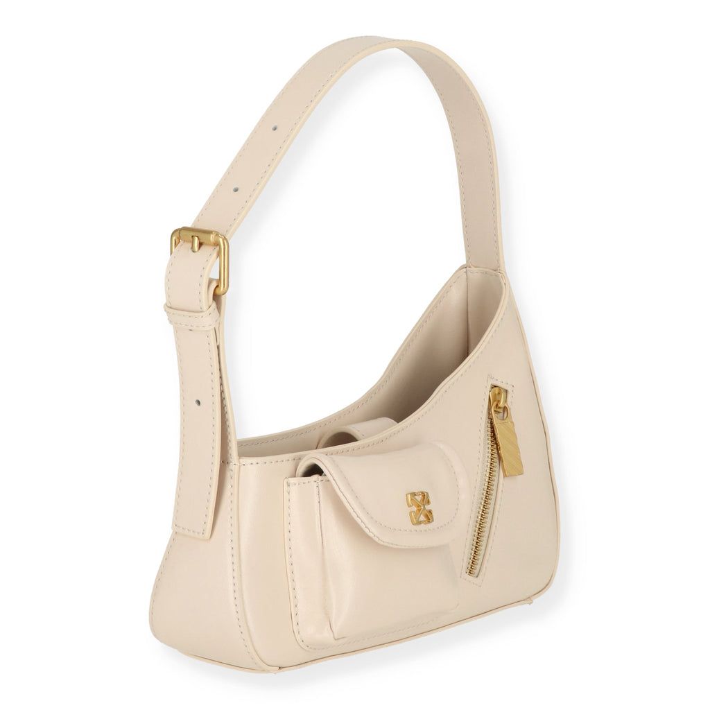 Off White Womens Cream Handbag