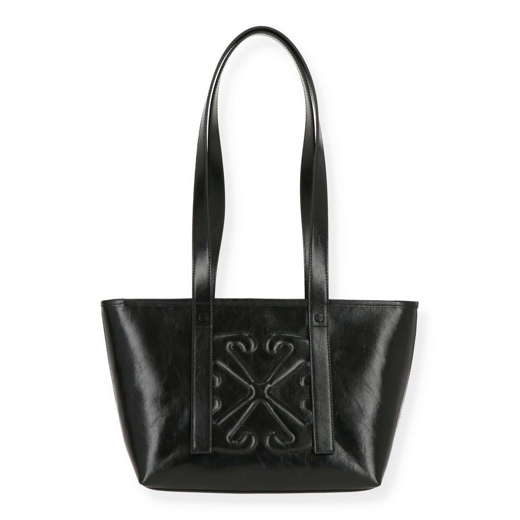 Off White Womens Black Tote