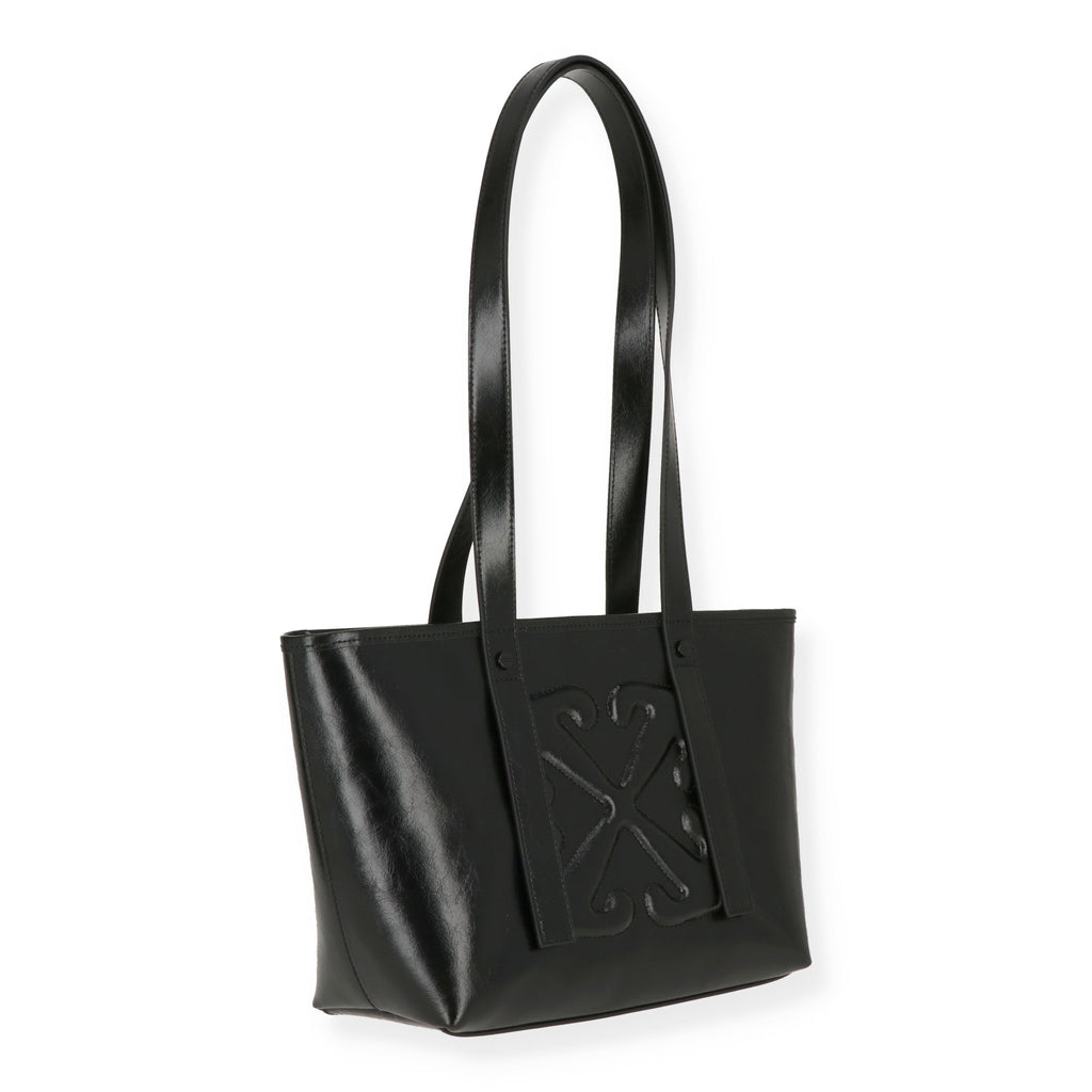 Off White Womens Black Tote