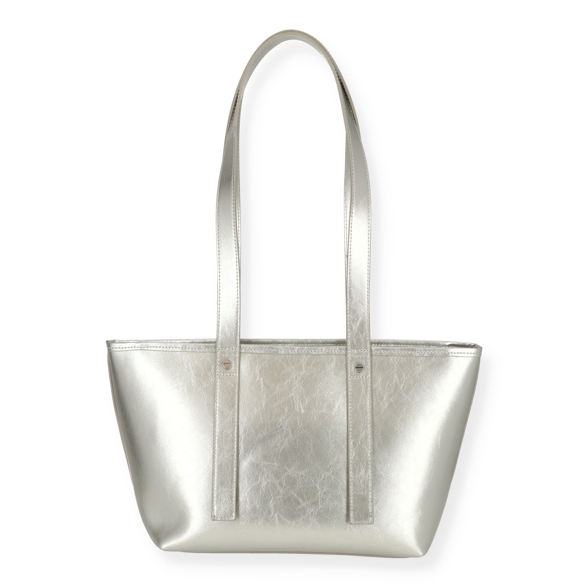 Off White Womens Silver Tote