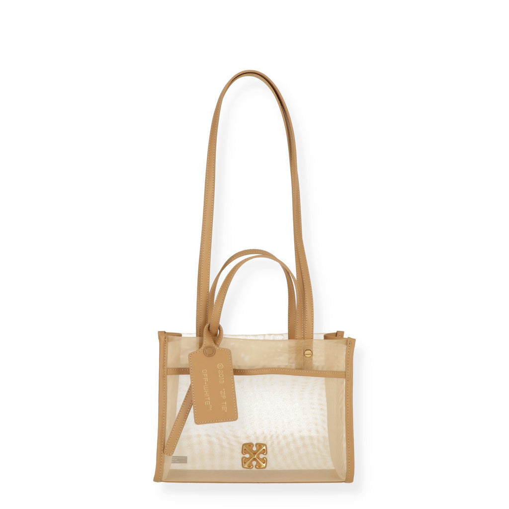 Off White Womens Natural Tote