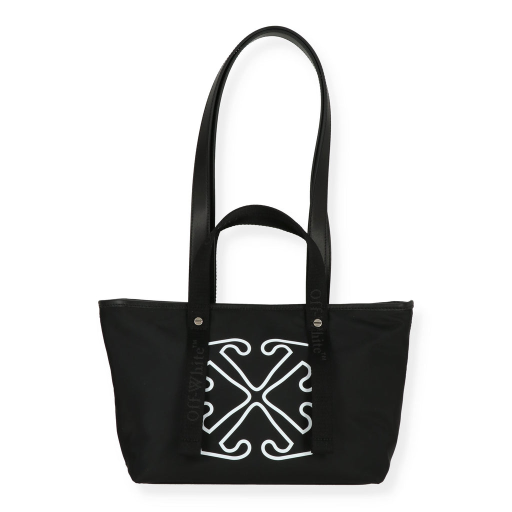 Off White Womens Black Tote