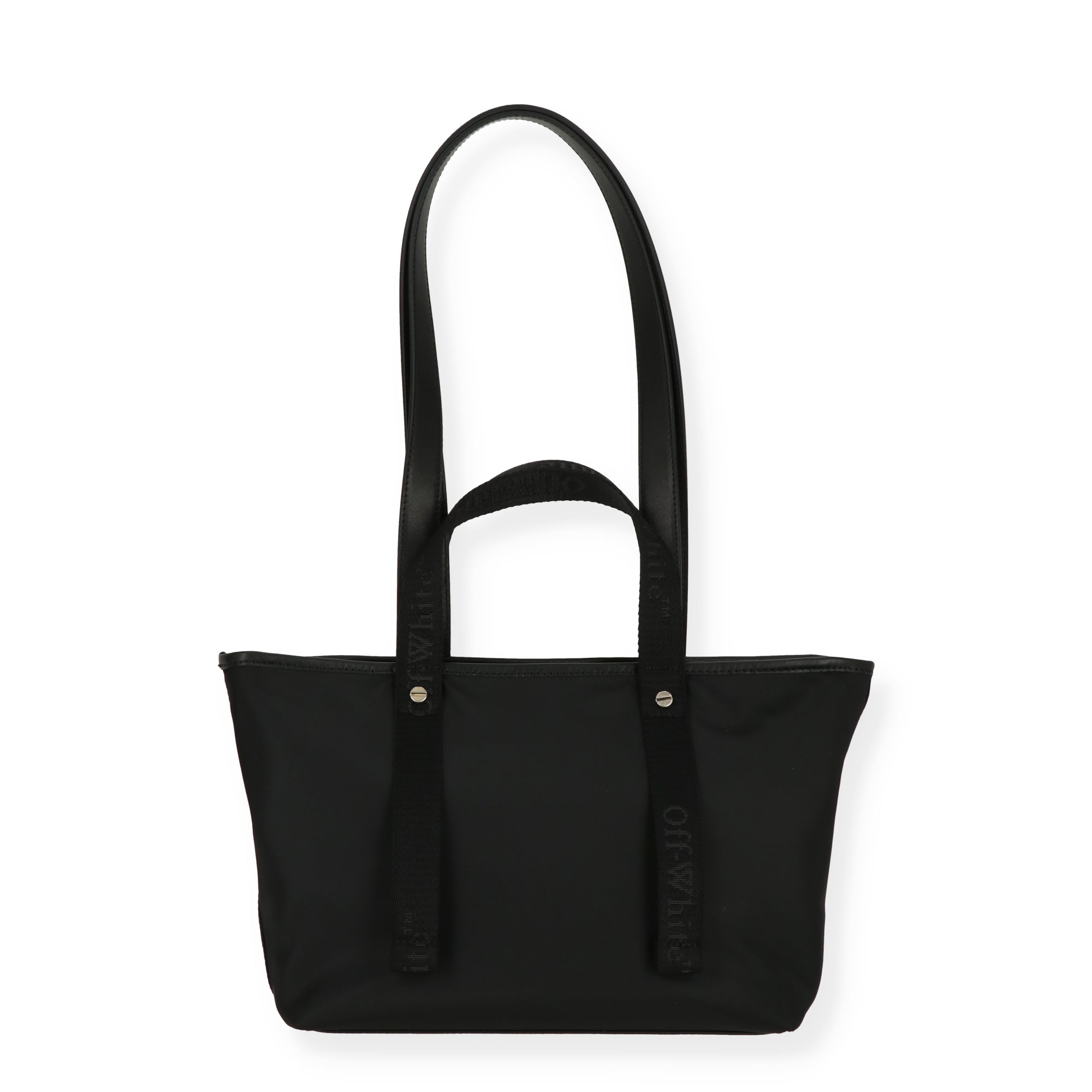 Off White Womens Black Tote