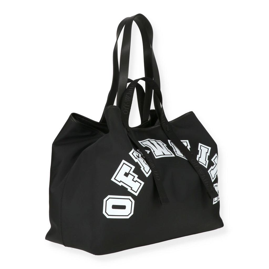 Off White Womens Black Tote