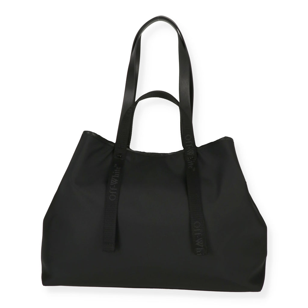 Off White Womens Black Tote