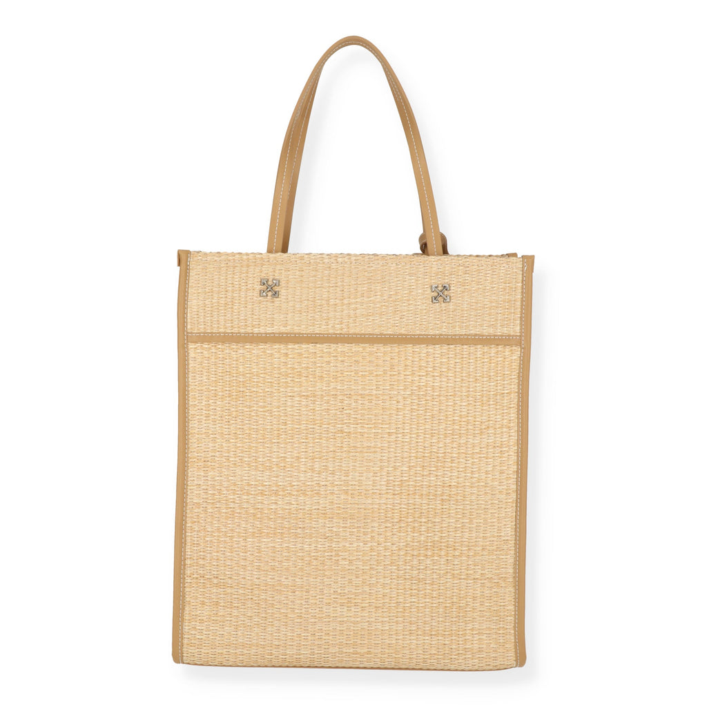 Off White Womens Natural Tote