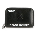 Off White Womens Black Wallet