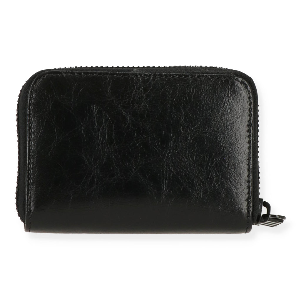 Off White Womens Black Wallet