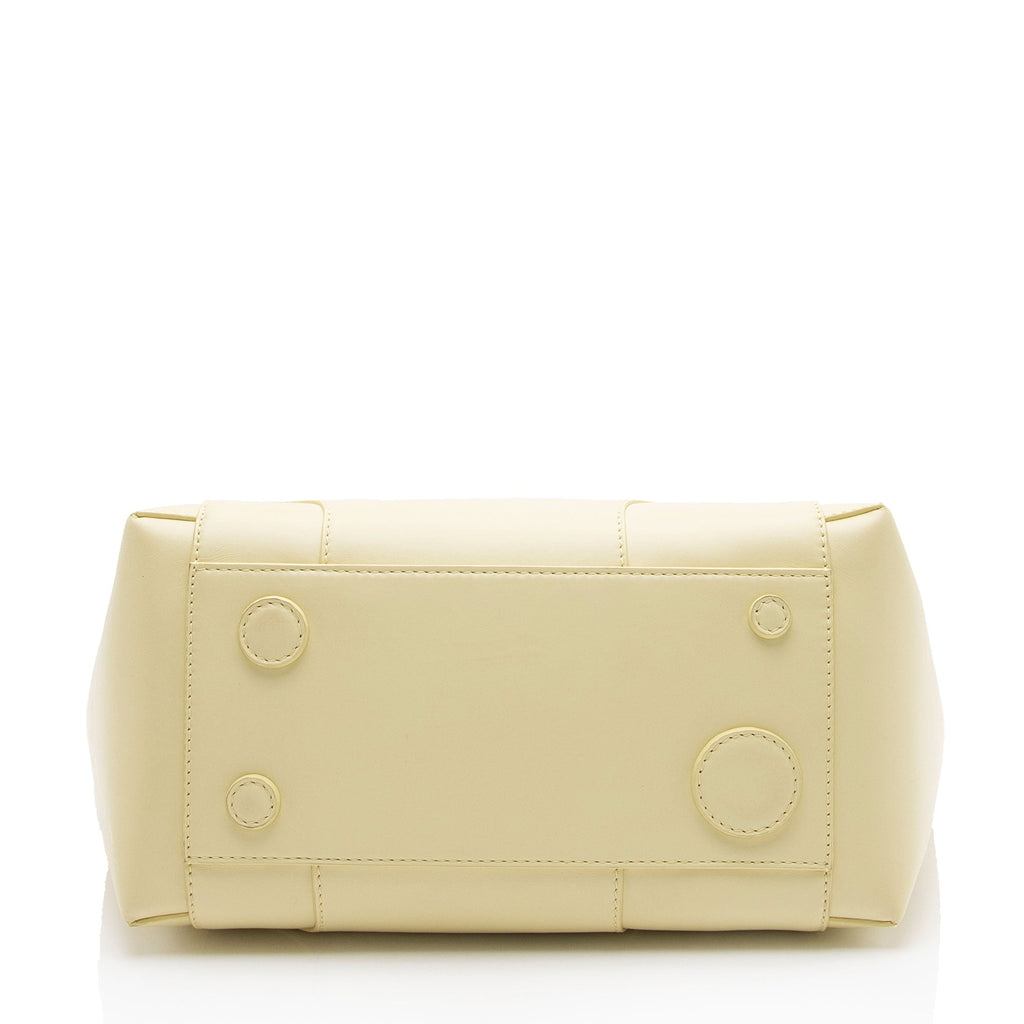 Off-White Leather Burrow 38 Tote