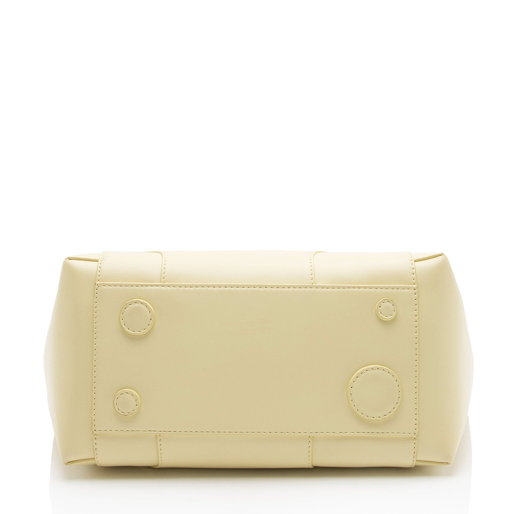 Off-White Leather Burrow 38 Tote
