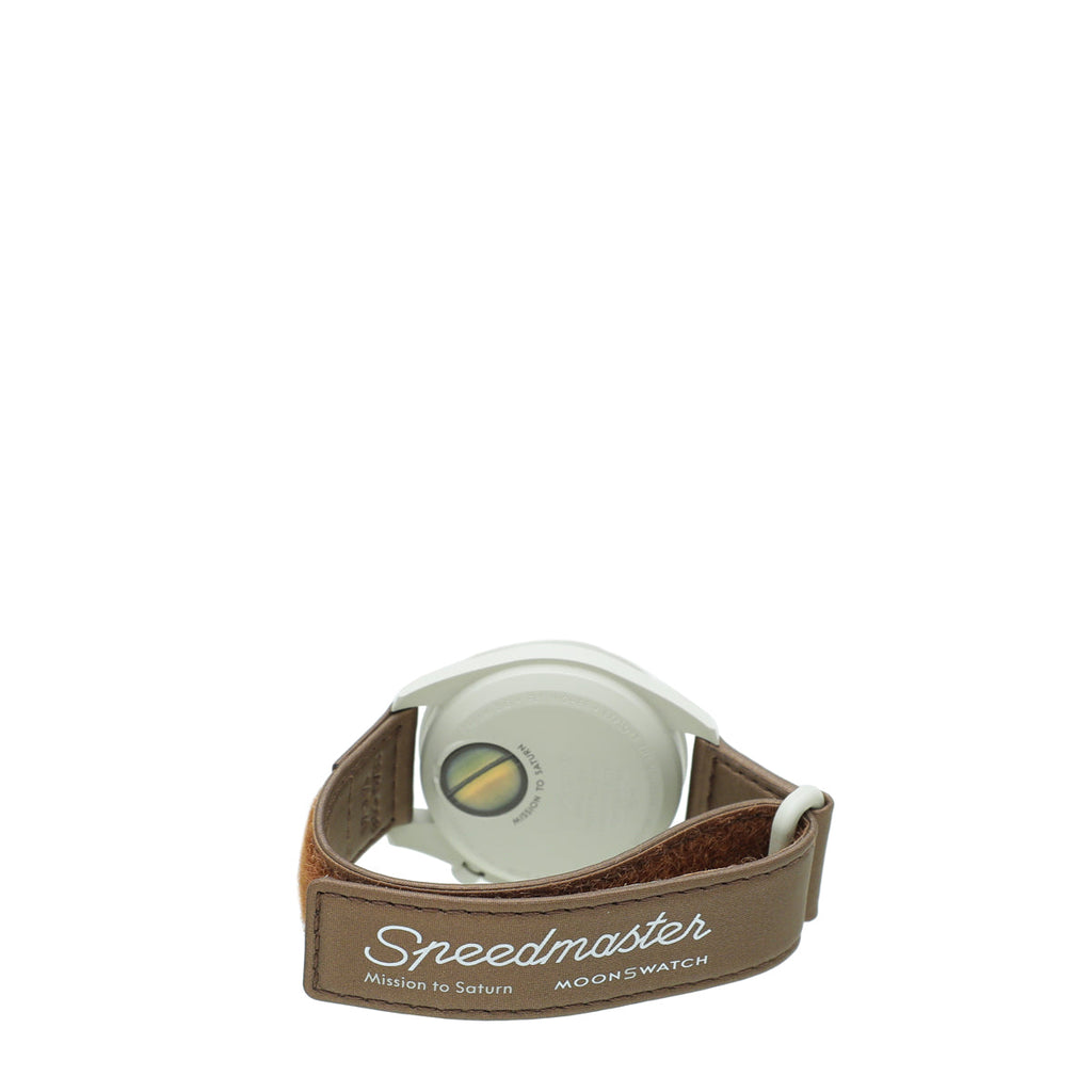 Omega Bicolor Bioceramic Moonswatch Mission To Saturn 42mm Watch