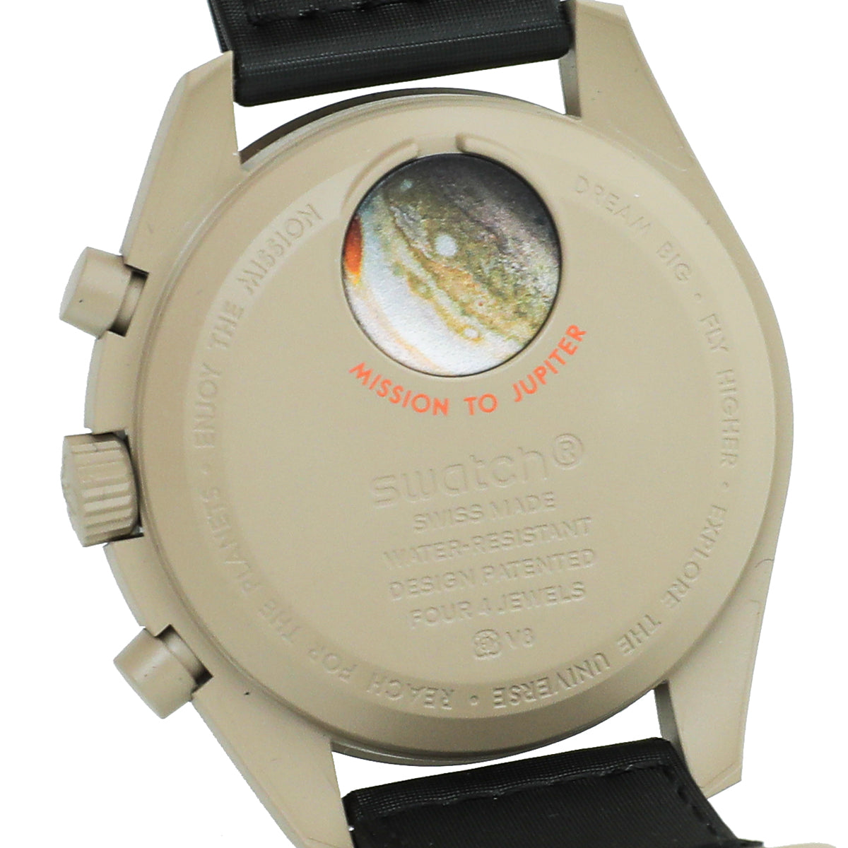 Omega Bicolor X Swatch Speedmaster Moonswatch Mission to Jupiter Quartz 41mm Watch