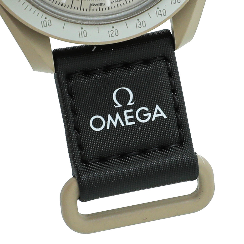 Omega Bicolor X Swatch Speedmaster Moonswatch Mission to Jupiter Quartz 41mm Watch