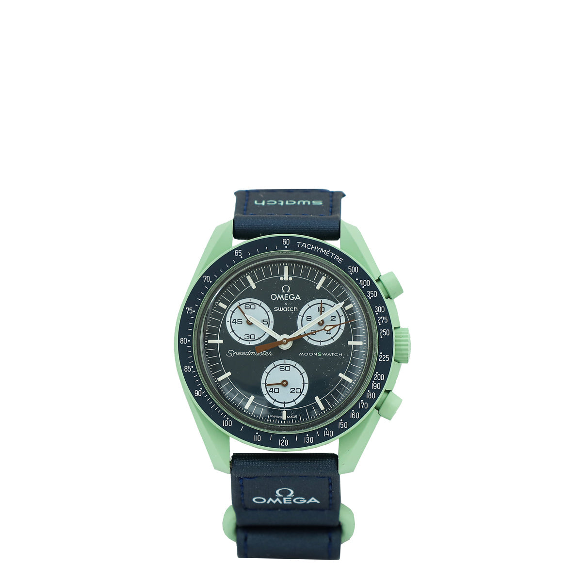 Omega Bicolor X Swatch Speedmaster Moonswatch Mission on Earth 41mm Watch