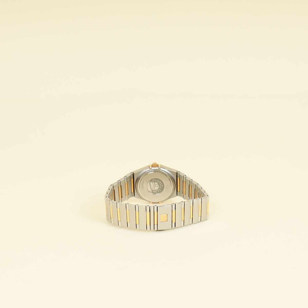 Omega 18K Yellow Gold/Stainless Steel Constellation Diamond 25mm Watch