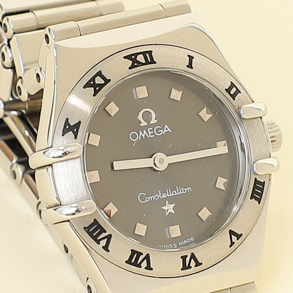 Omega Stainless Steel Constellation "My Choice' 22.5mm Quartz Watch
