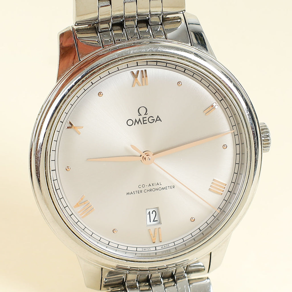 Omega Steel De Ville Prestige Automatic Movement 40 mm Watch