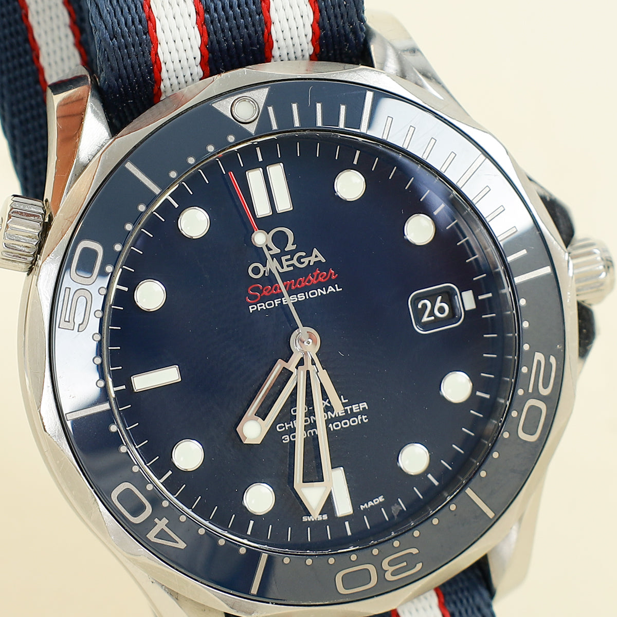 Omega Stainless Steel Seamaster Diver 300M Automatic Movement 41mm Watch