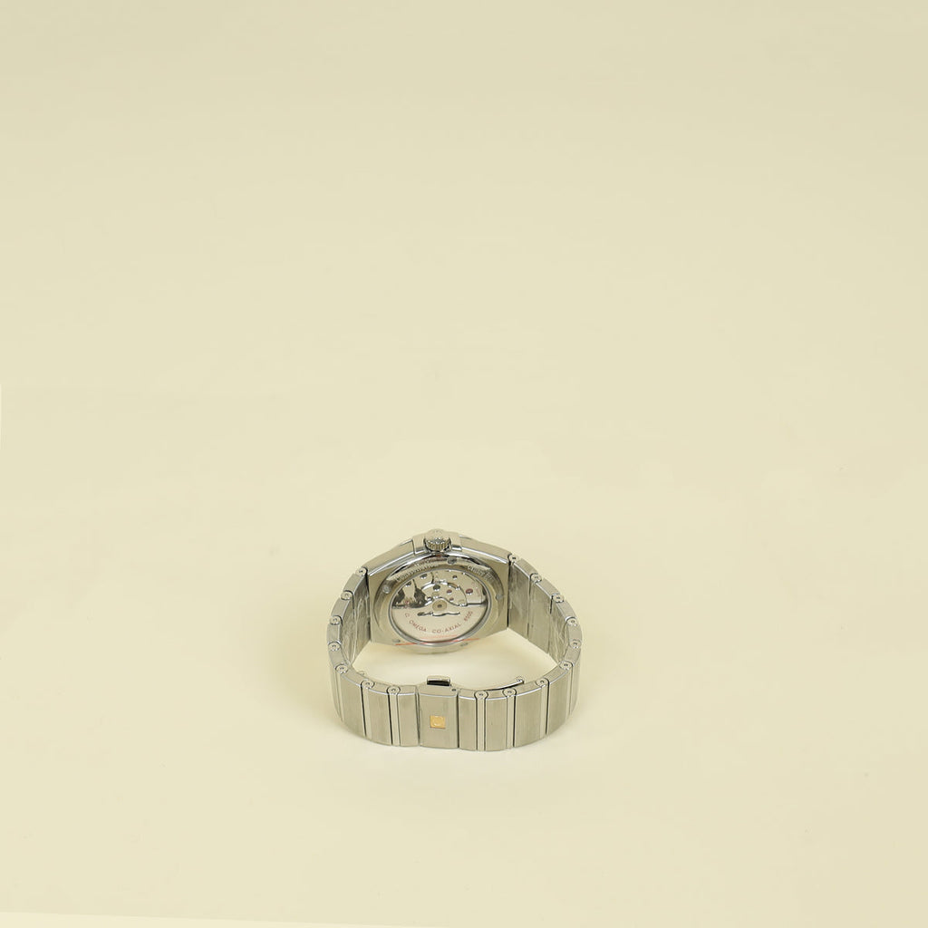 Omega Steel on Steel Constellation 38mm Self Winding Watch