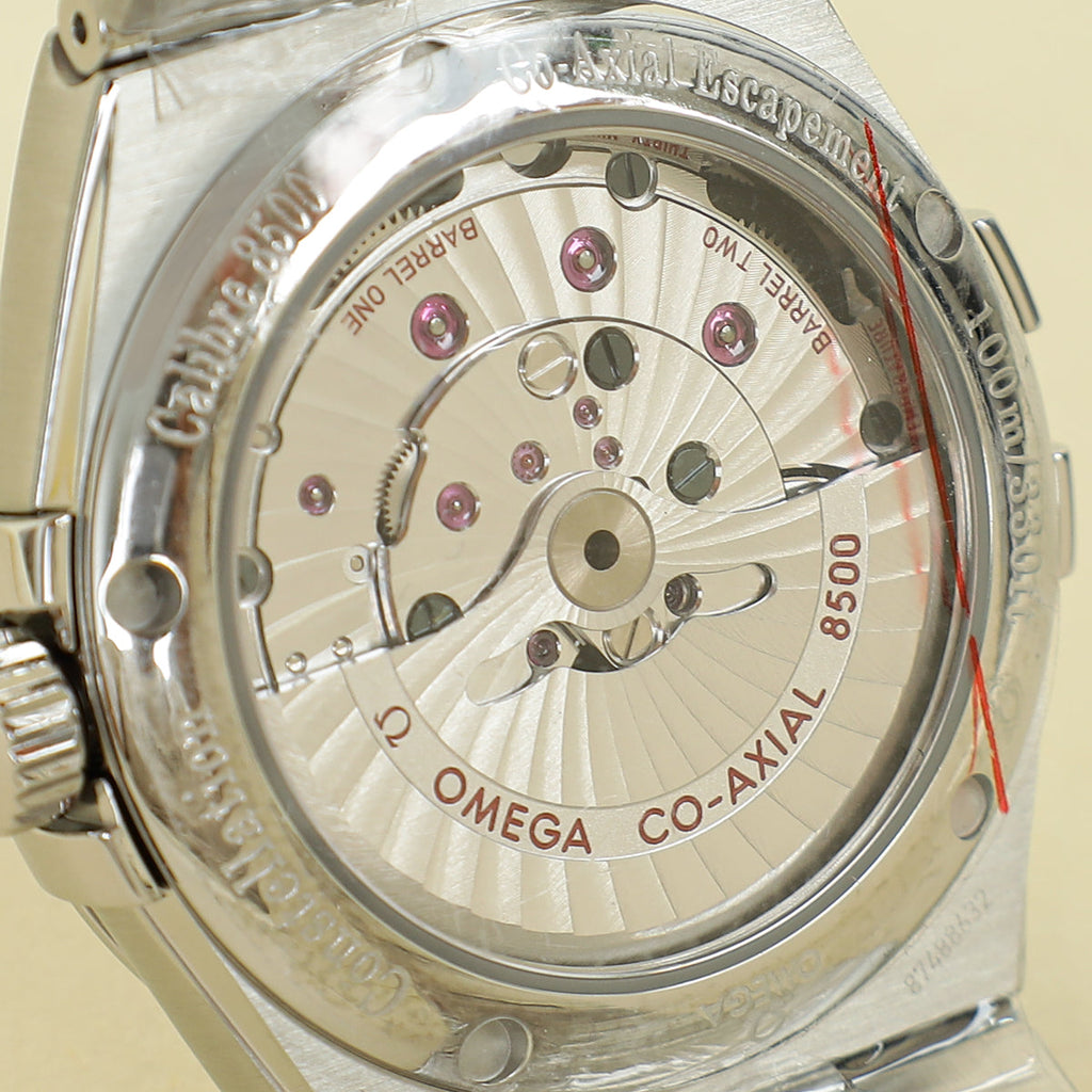 Omega Steel on Steel Constellation 38mm Self Winding Watch