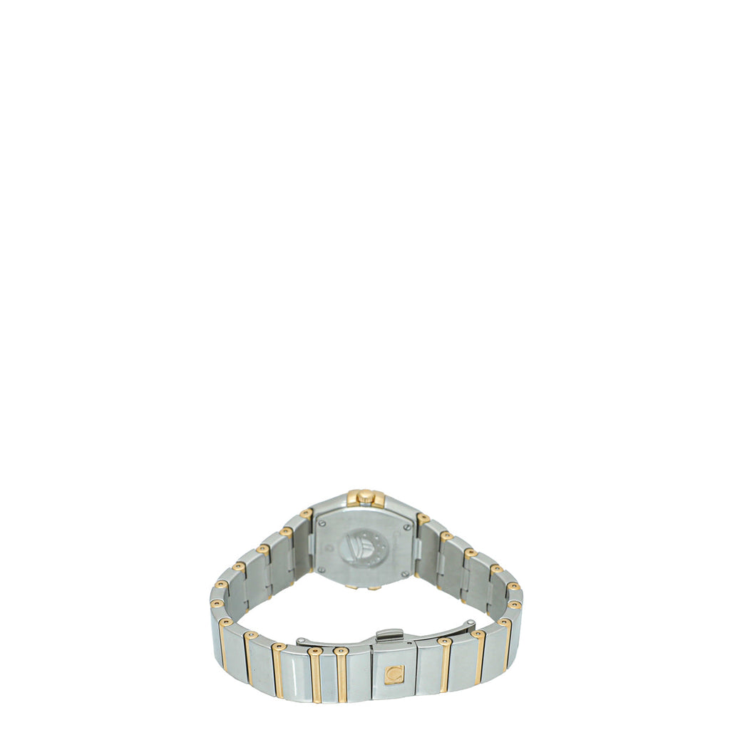 Omega ST.ST Yellow Gold Diamonds Constellation Quartz Watch