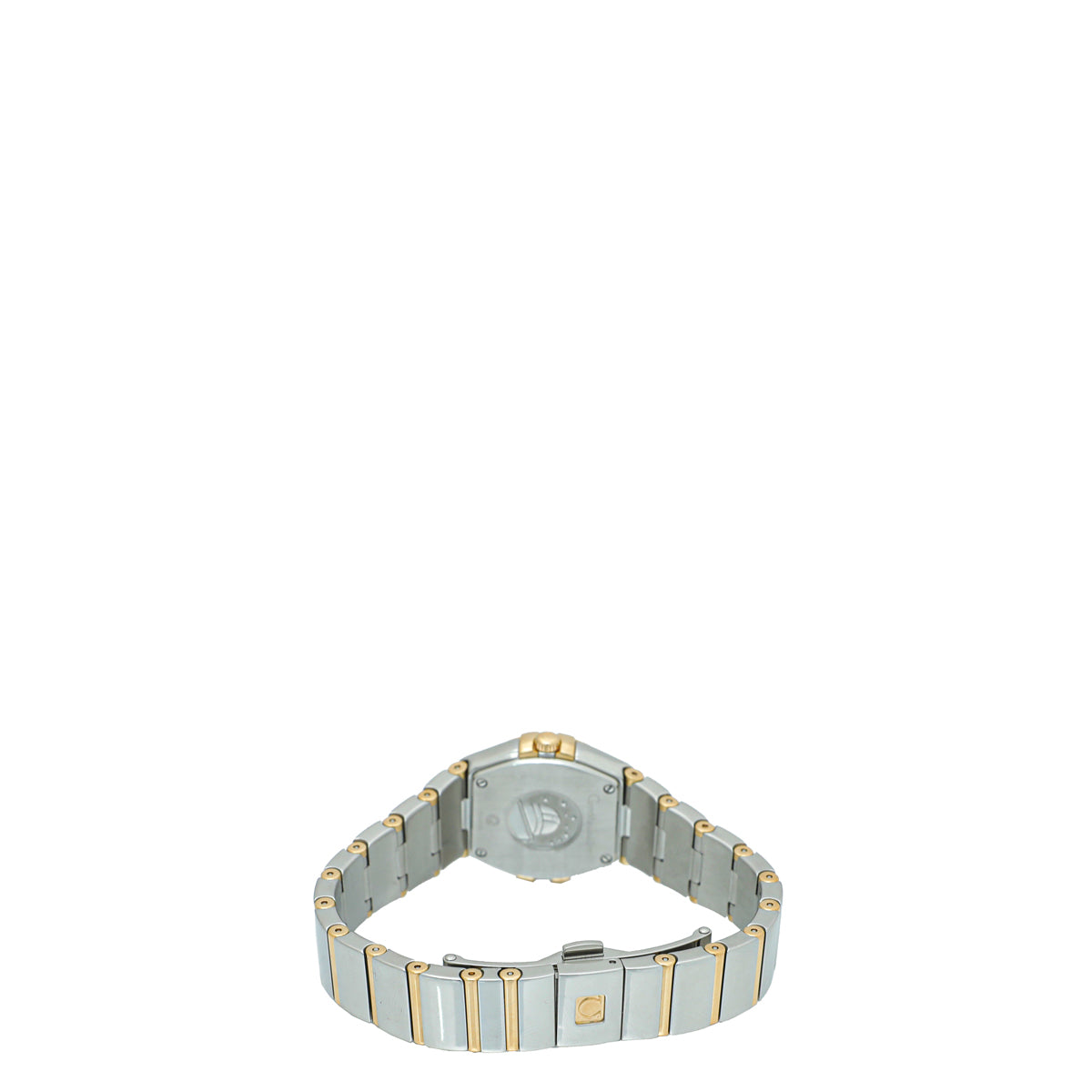 Omega ST.ST Yellow Gold Diamonds Constellation Quartz Watch